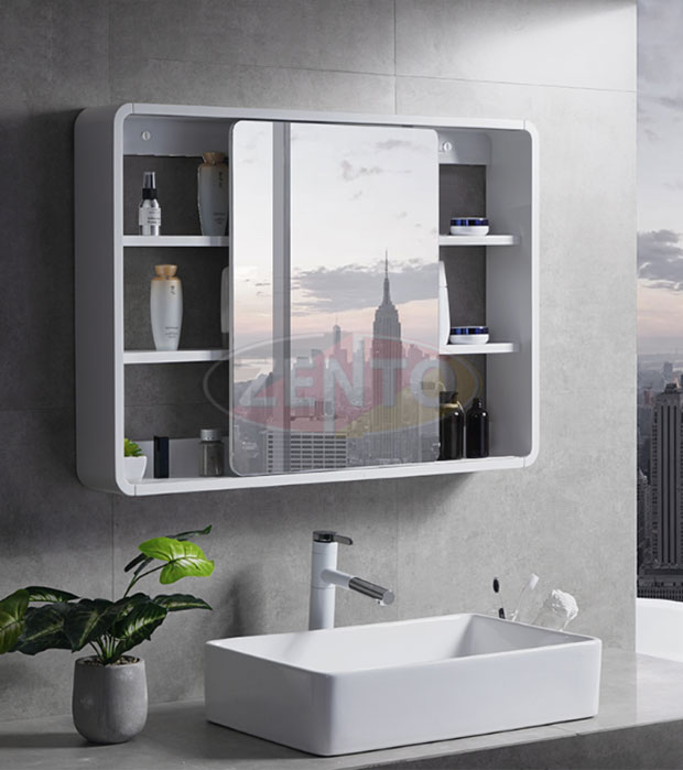 Tủ gương nhà tắm trượt Sliding mirror cabinet ZT-LV927 là sự lựa chọn hoàn hảo cho phòng tắm hiện đại của bạn. Thiết kế trượt tiện dụng giúp tiết kiệm không gian và đảm bảo tính thẩm mỹ tuyệt đối. Với những đường nét tinh tế, chiếc tủ này chắc chắn sẽ là điểm nhấn cho không gian phòng tắm của bạn.