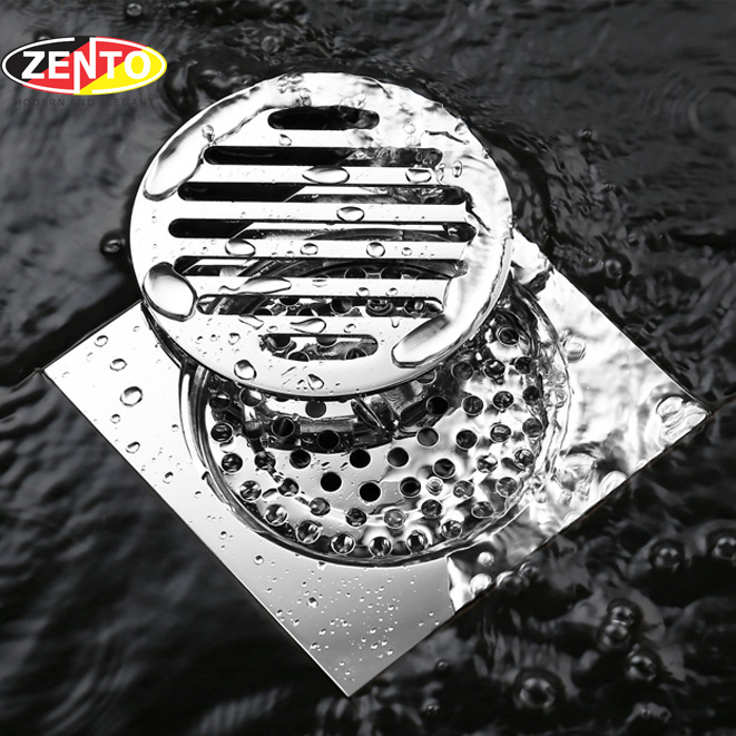 Phễu thoát sàn chống mùi & côn trùng Zento ZT608-2U
