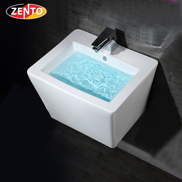 Chậu lavabo treo tường Luxury Zento LV500C