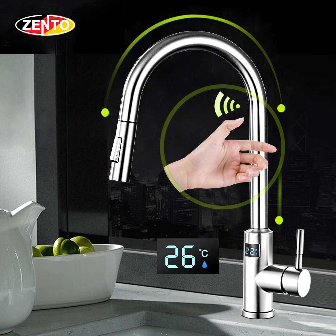 Vòi rửa chén bát cảm ứng Touch - pull down kitchen faucets AF5888