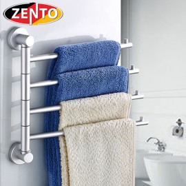 Giá treo khăn 4 thanh Rotating towel bar OLO030