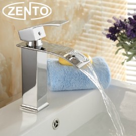 Trọn bộ vòi chậu rửa nóng lạnh cao cấp Zento ZT2055