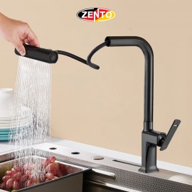 Vòi rửa chén bát 4in1 Waterfall faucet kitchen ZT5567B (Dây rút)
