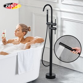 Vòi sen đứng bồn tắm nóng lạnh Zento ZT601 Black