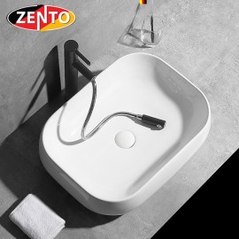 Chậu lavabo đặt bàn Zento LV6144 (545x425x145mm)