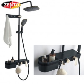 Bộ sen cây nóng lạnh Luxury Shower ZT8023-Black