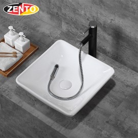 Chậu lavabo đặt bàn Zento LV070 (455x460x145)