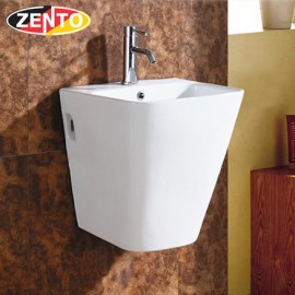 Chậu lavabo treo tường Luxury Zento LV500N-385 (5800D)