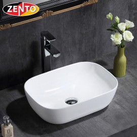 Chậu lavabo đặt bàn Zento LV6145 (510x410x140mm)