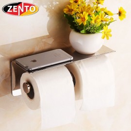 Lô giấy vệ sinh kép inox Zento HB1122