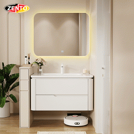 Bộ tủ lavabo gương đèn Led ZT-LV8964