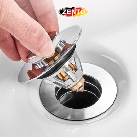 Nắp xả nhấn Lavabo ZP037 (Push Type Sink Stopper)