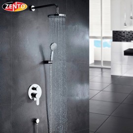 Bộ sen tắm nóng lạnh âm tường Zento ZT8667