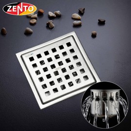 Thoát sàn chống mùi inox Square Zento ZT656-2U (110x110)