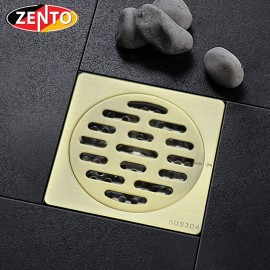 Thoát sàn chống mùi và côn trùng inox Zento ZT542 (100x100mm)