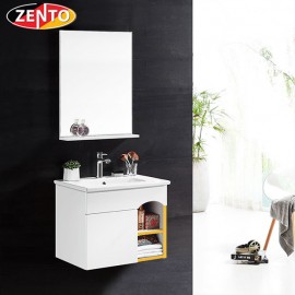 Bộ tủ, chậu, kệ gương Lavabo Zento ZT-LV962