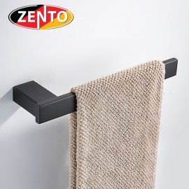 Thanh treo khăn đơn inox304 Black series Zento HC6806