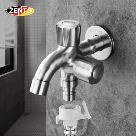 Vòi xả lạnh đa năng 2 đầu SUS725 (Washing machine faucet)