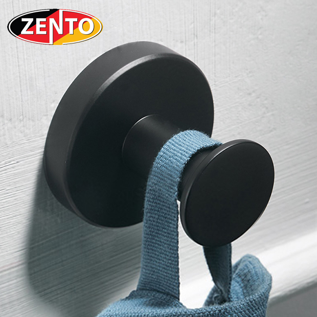 Móc đơn phòng tắm inox304 Black series Zento HC6801