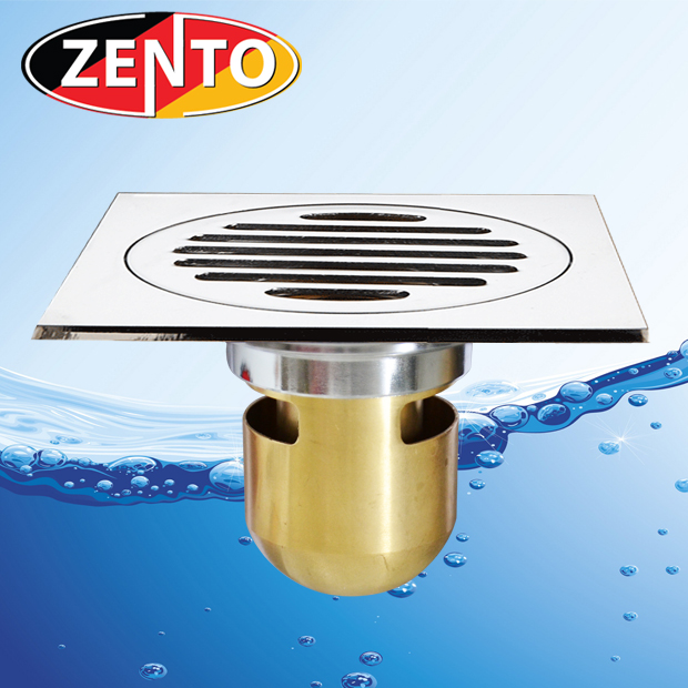 Phễu thoát sàn chống mùi hôi Zento ZT559 (12x12cm)