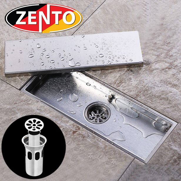 Thoát sàn chống mùi hôi và côn trùng Zento ZT553 (110x300mm)