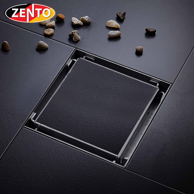 Thoát sàn chống mùi inox304 Zento TS133-1L (100x100mm)
