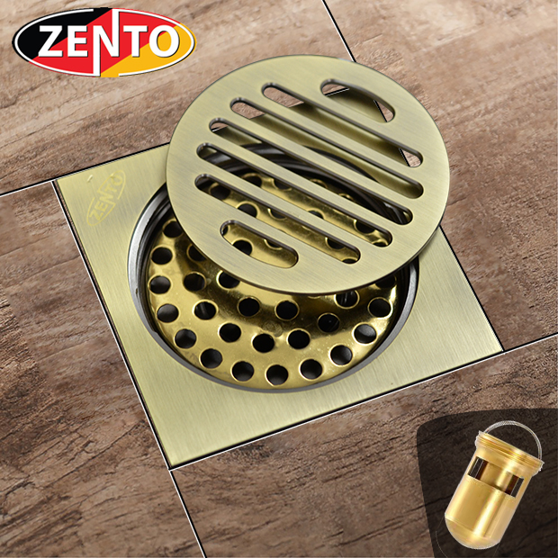 Thoát sàn chống mùi và côn trùng Zento ZT543 (99x99mm)