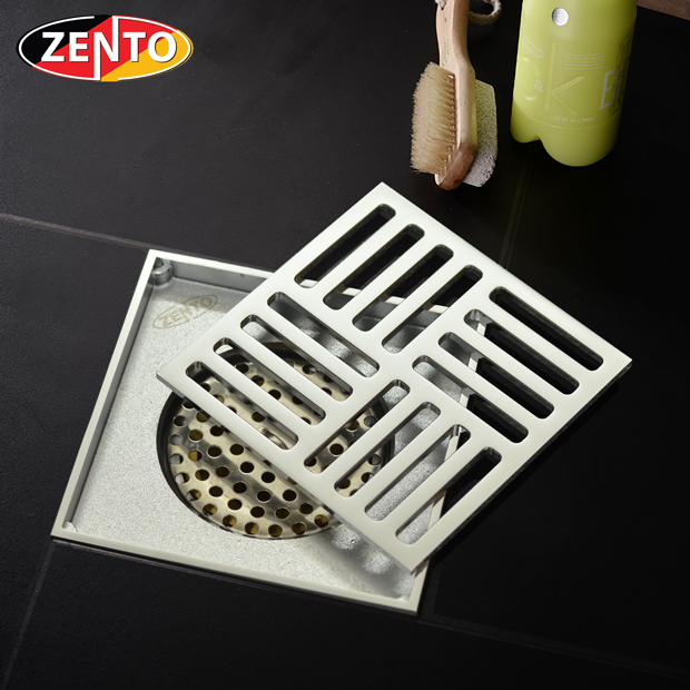 Thoát sàn chống mùi và côn trùng Zento ZT572 (120x120mm)