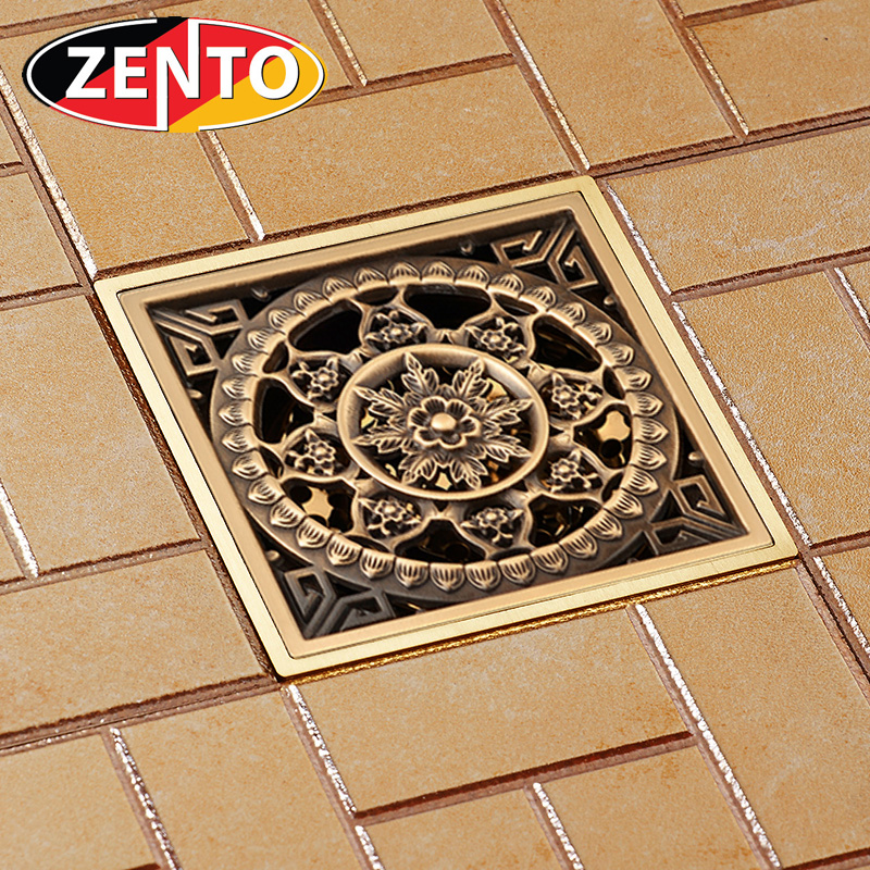 Thoát sàn chống mùi giả cổ 3D Zento ZT610