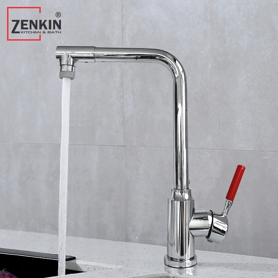 Vòi rửa chén bát nóng lạnh Zenkin ZK25017
