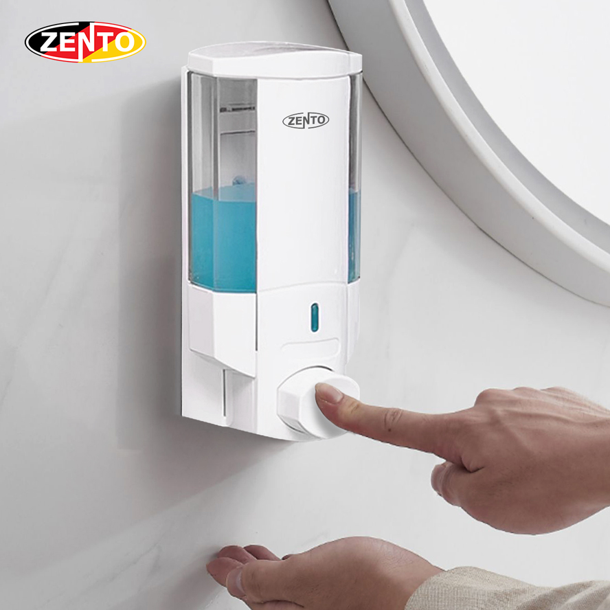 Hộp đựng dầu gội sữa tắm gắn tường đơn Zento ZT404